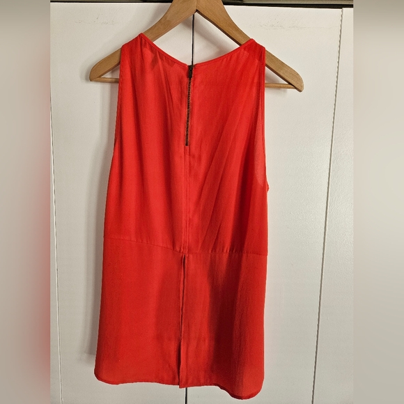 BCBG Orange Racerback Top (M) - Picture 2 of 7